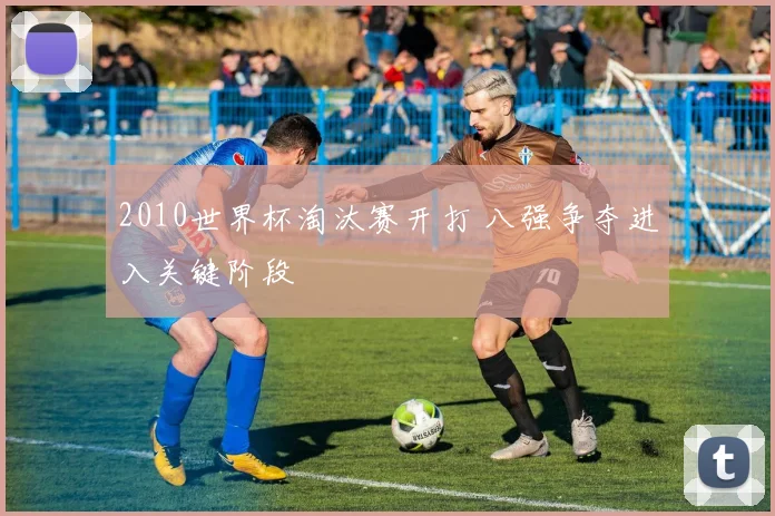 2010世界杯淘汰赛开打 八强争夺进入关键阶段