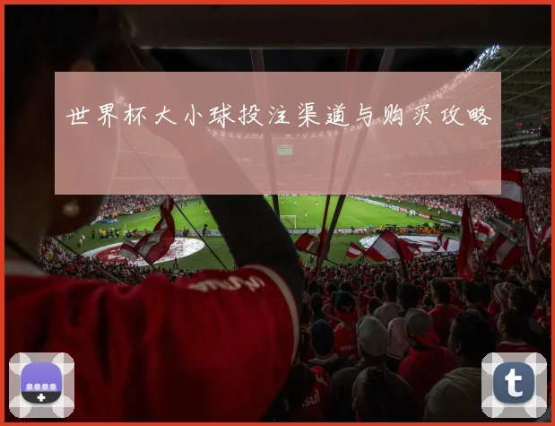 世界杯大小球投注渠道与购买攻略